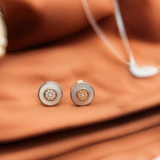 Classic Round Set in Italian 92.5 Silver