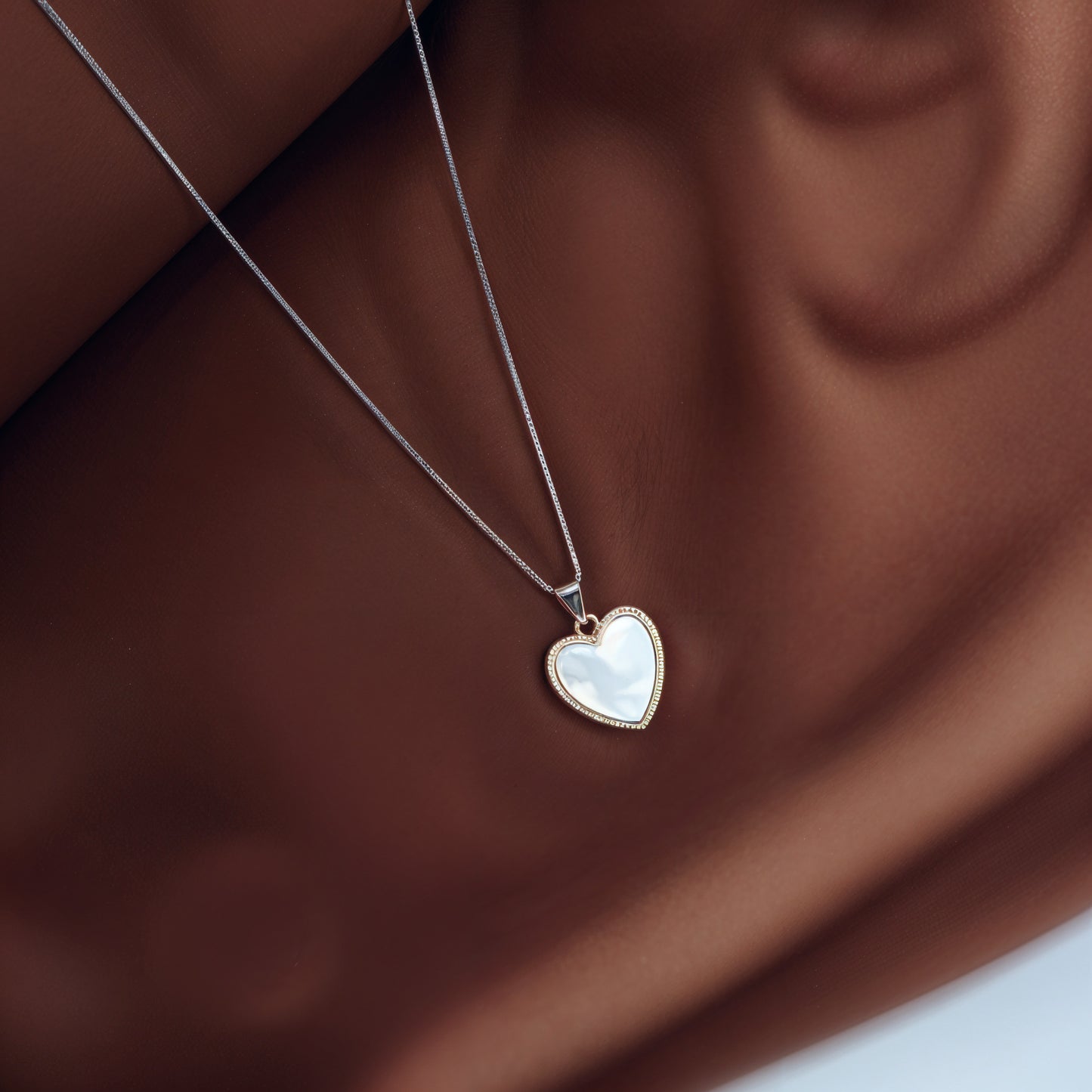 Classic Heart Set in Italian 92.5 Silver