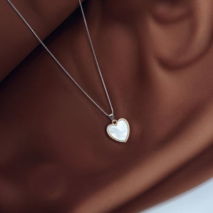 Classic Heart Set in Italian 92.5 Silver