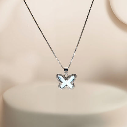 Butterfly Elegance Set in Italian 92.5 Silver