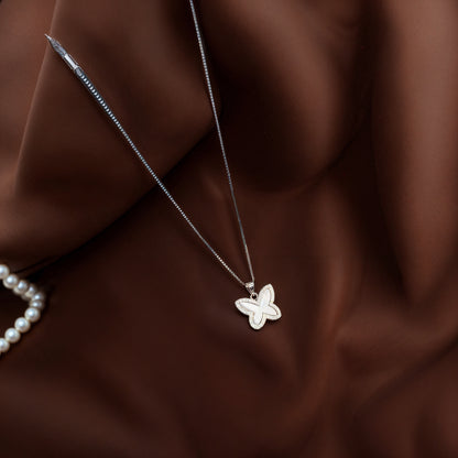 Butterfly Elegance Set in Italian 92.5 Silver