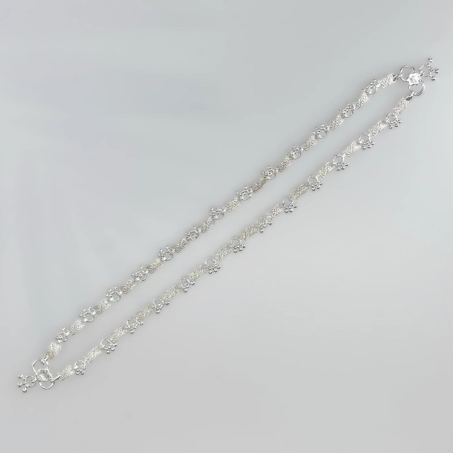 unique charm with tiny dangling beads