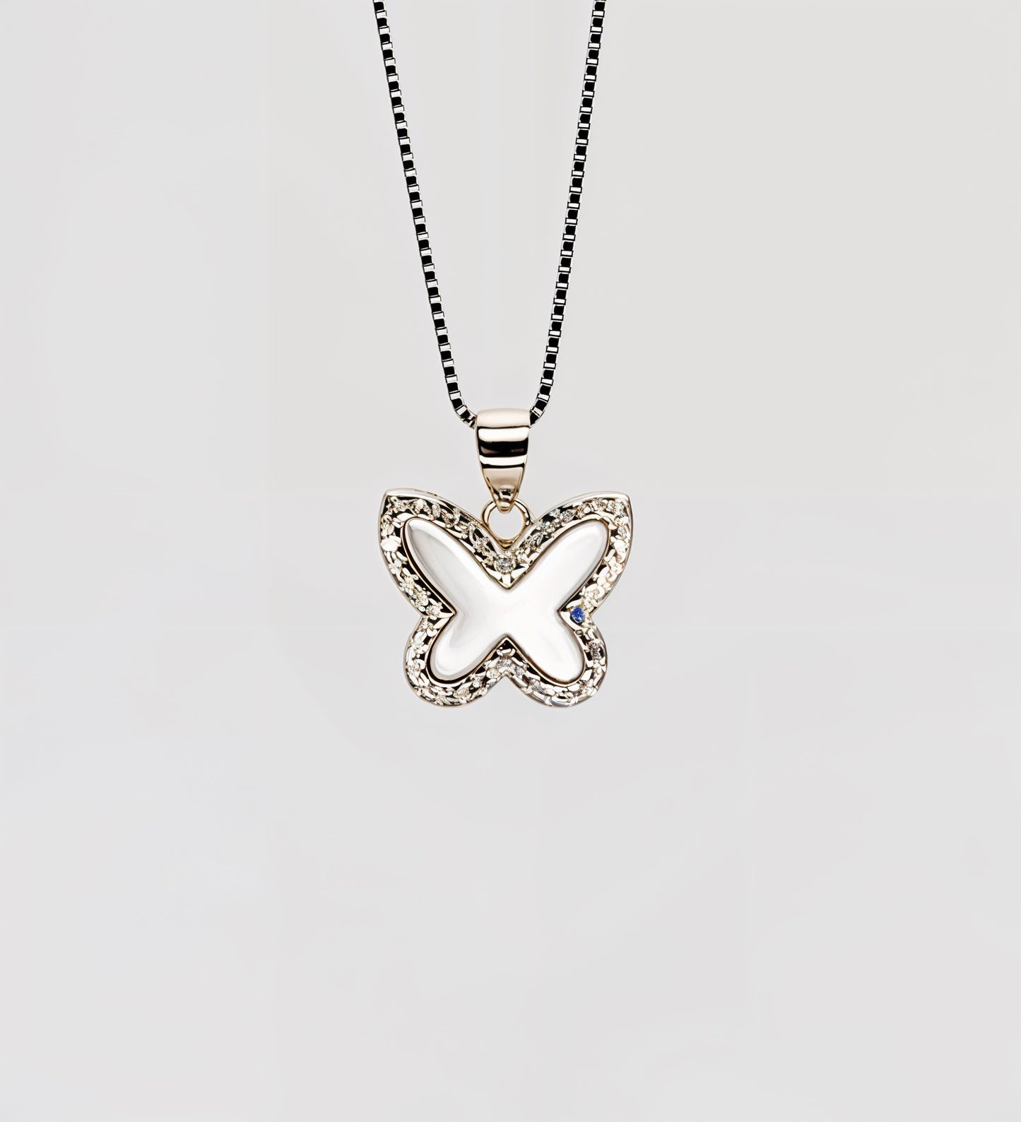 Butterfly Elegance Set in Italian 92.5 Silver