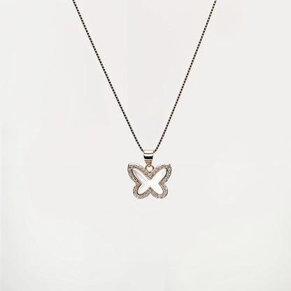 Butterfly Elegance Set in Italian 92.5 Silver