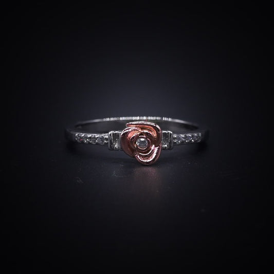 🌹 Eternal Rose Bloom Ring – Italian 92.5 Silver Luxury Edit