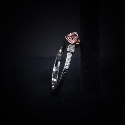🌹 Eternal Rose Bloom Ring – Italian 92.5 Silver Luxury Edit