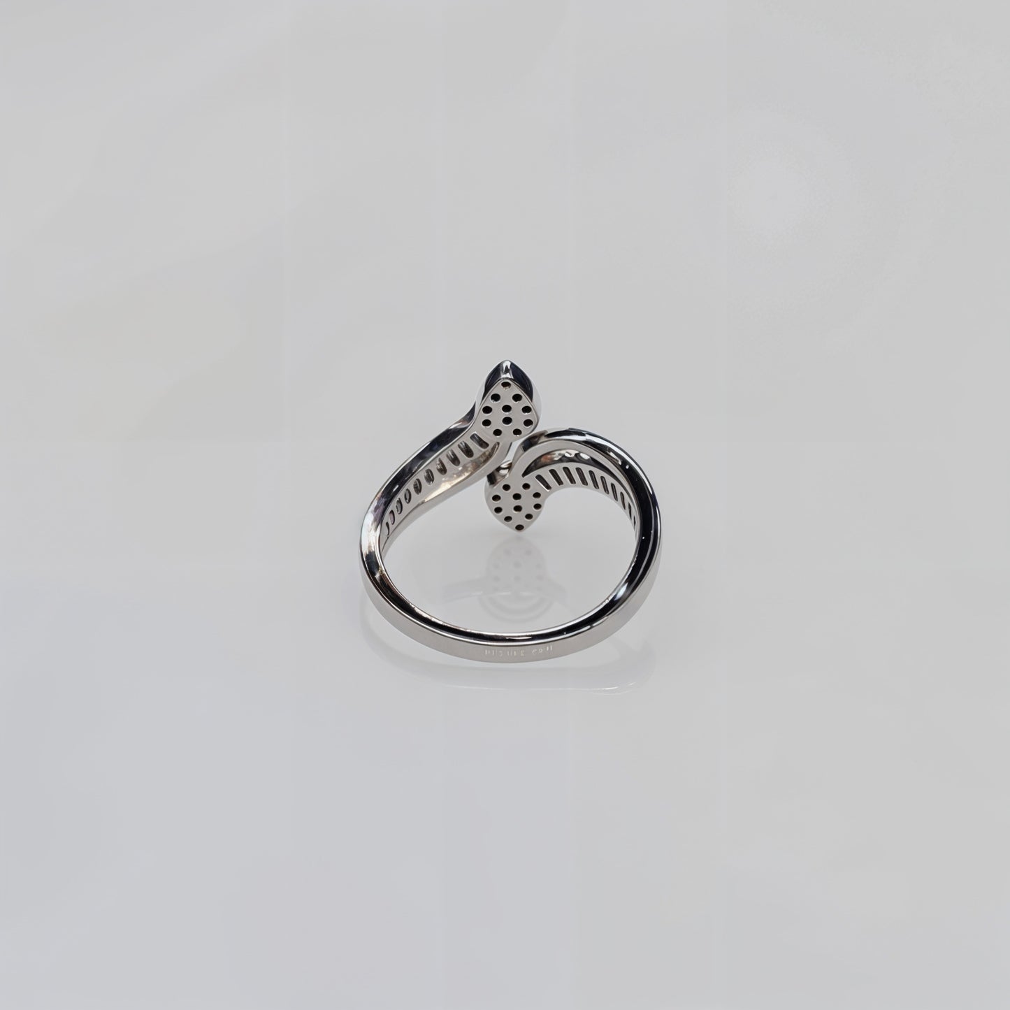 “Royal Teardrop Baguette CZ Adjustable Ring – Italian 92.5 Silver Grandeur”