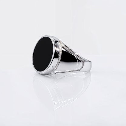 Turkish Style Men’s Black Onyx Ring