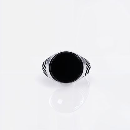 Turkish Style Men’s Black Onyx Ring